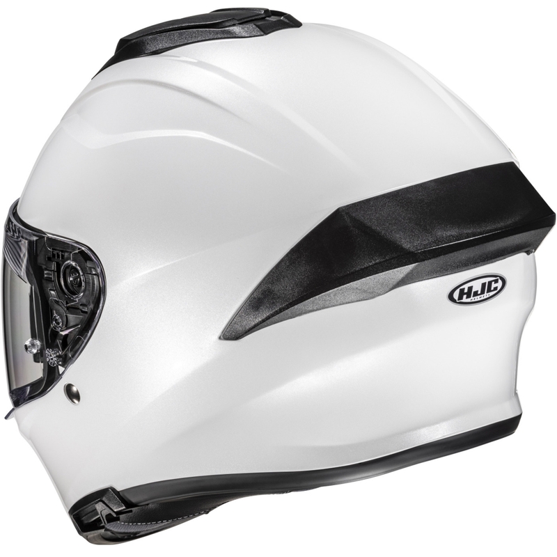 HJC C71 Solid каска за мотоциклет с пълно лице, перлено бяла
