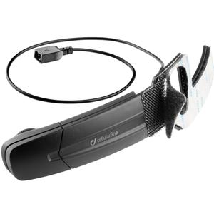 Допълнителен микрофон Interphone с плосък конектор, черен