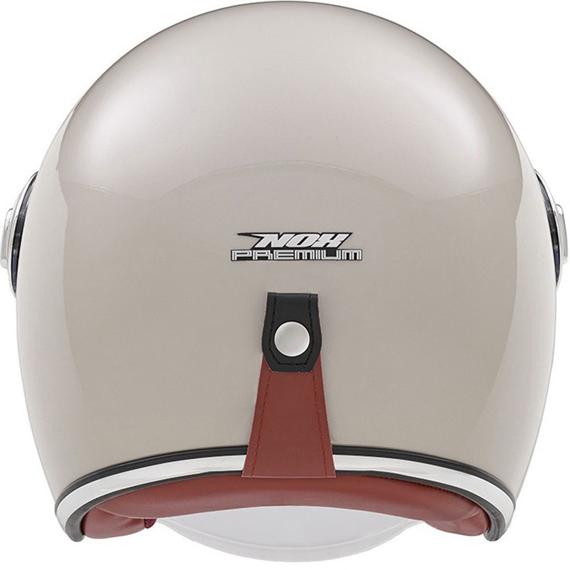 NOX PREMIUM Heritage отворена каска, шампанско розово