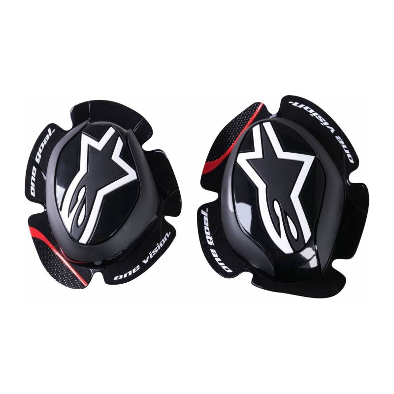 Alpinestars GP Pro Dynamics черни, бели и червени наколенки