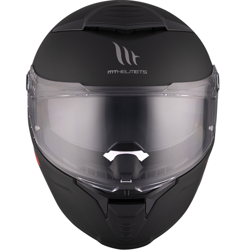 Мотоциклетна каска MT FF118SV Thunder 4 SV, черна, матова