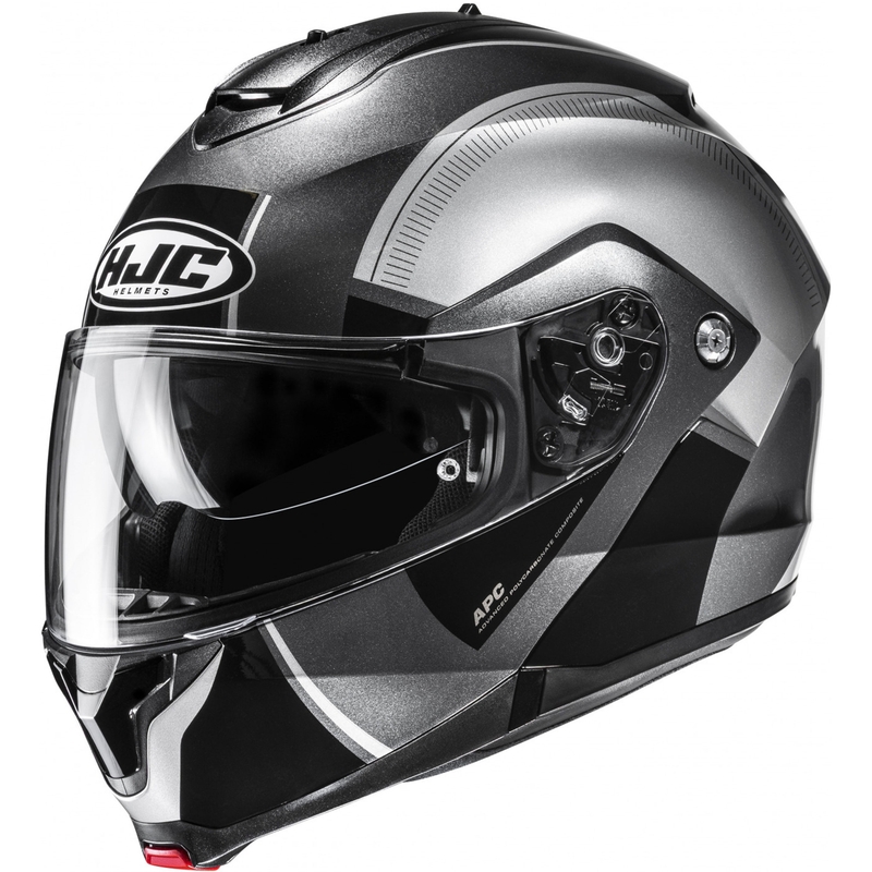 HJC C91N Jyn MC5 каска за мотоциклет с отваряне, черно-сребриста
