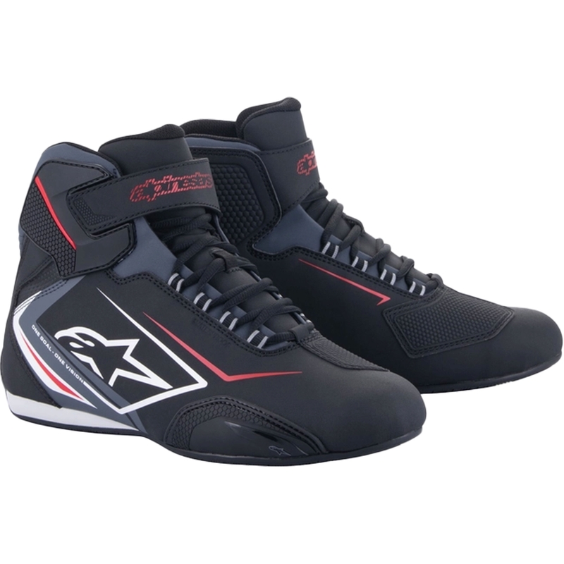 Alpinestars Sektor Водоустойчиви черни, бели и сиви ботуши за мотоциклети