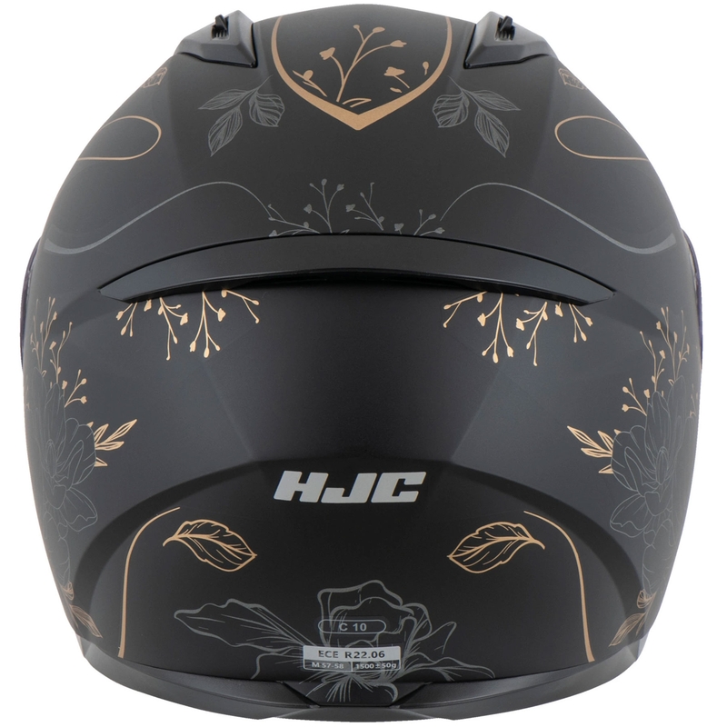 Мотоциклетна каска с пълно лице HJC C10 Epik MC9SF черно-златиста