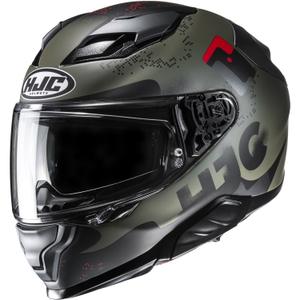 Мото каска за цял нос HJC F71 Faco MC1SF, каки-черна