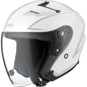 Отворена мотоциклетна каска SENA Outstar S гланцово бяла
