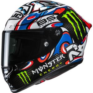 Интегрална мотоциклетна каска HJC RPHA 1 V2 CARBON Quartararo Le Mans III MC25 многоцветна