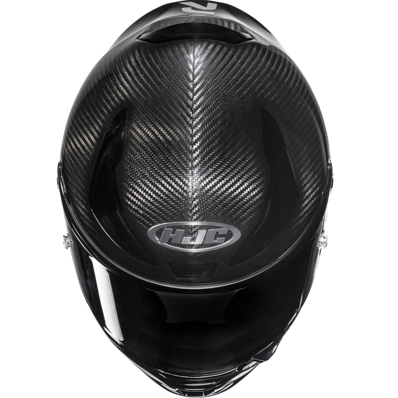 Мото каска за цял нос HJC RPHA 1 V2 CARBON, черна