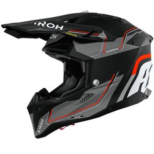 Мотокрос каска Airoh Aviator 3 Leader матово оранжева