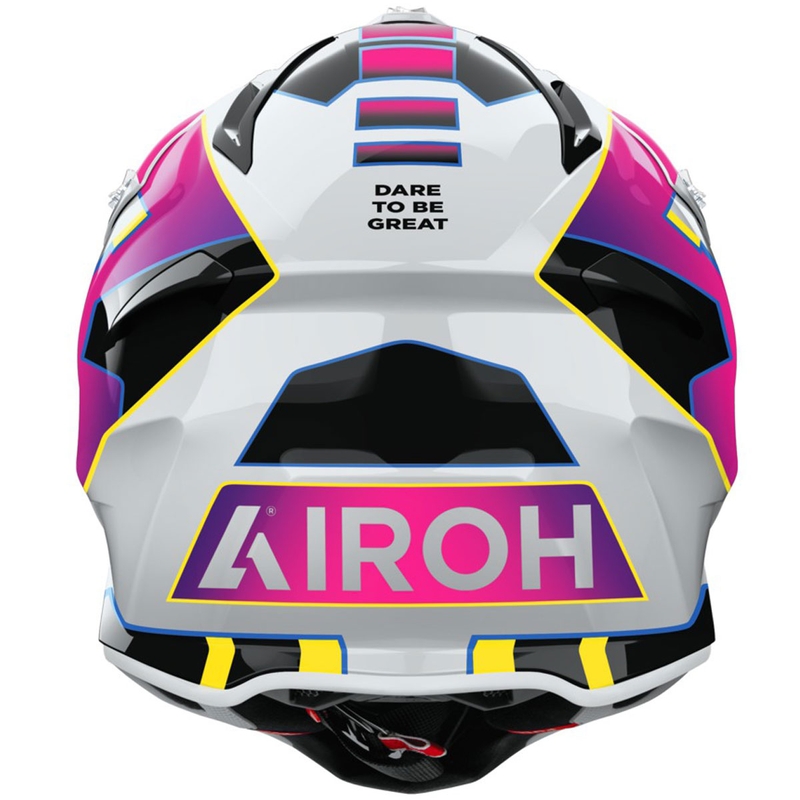Каска за мотокрос Airoh Aviator ACE 2 Sunrise, лъскава, многоцветна
