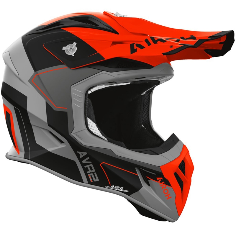 Мотокрос каска Airoh Aviator ACE 2 Shield матово оранжева
