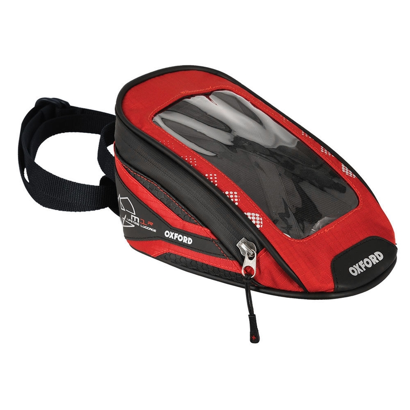 Чанта за мотоциклет Oxford M1R Micro black-red
