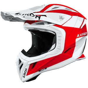 Мотокрос каска Airoh Aviator ACE 2 Iron, лъскаво червена