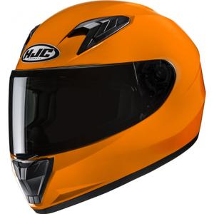 Детска каска за мотоциклет HJC Y10 Solid Tramotno, оранжева