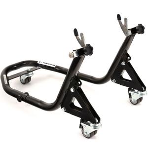 Задна мобилна стойка за мотоциклет с вилици за ролетни щори R-TECH