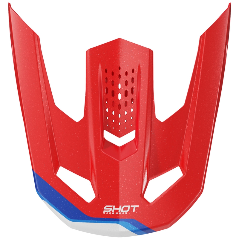 Козирка за каска Shot Speed Atomic, перленочервена