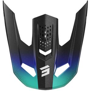 Козирка за детски каски Shot Speed Olymp, перлено синя