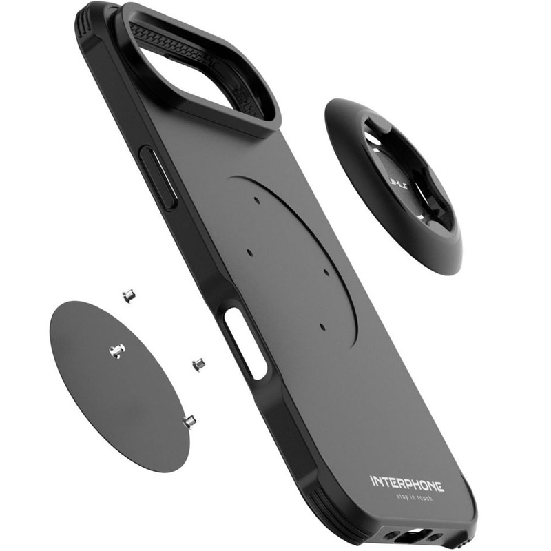 Калъф за Interphone QUIKLOX Tetraforce - Apple iPhone 17 Air, черен