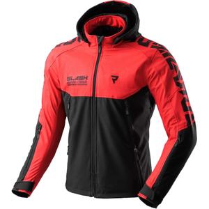 Мотоциклетно яке от софтшел Rebelhorn Slash Black and Red