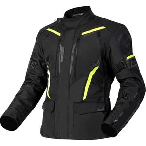 Мотоциклетно яке Ozone Tour III black-anthracite-fluo yellow