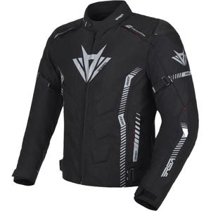 Мотоциклетно яке RSA Rider черно-сиво-червено