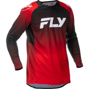 FLY Racing Evolution мотокрос фланелка червено-черно-бяла