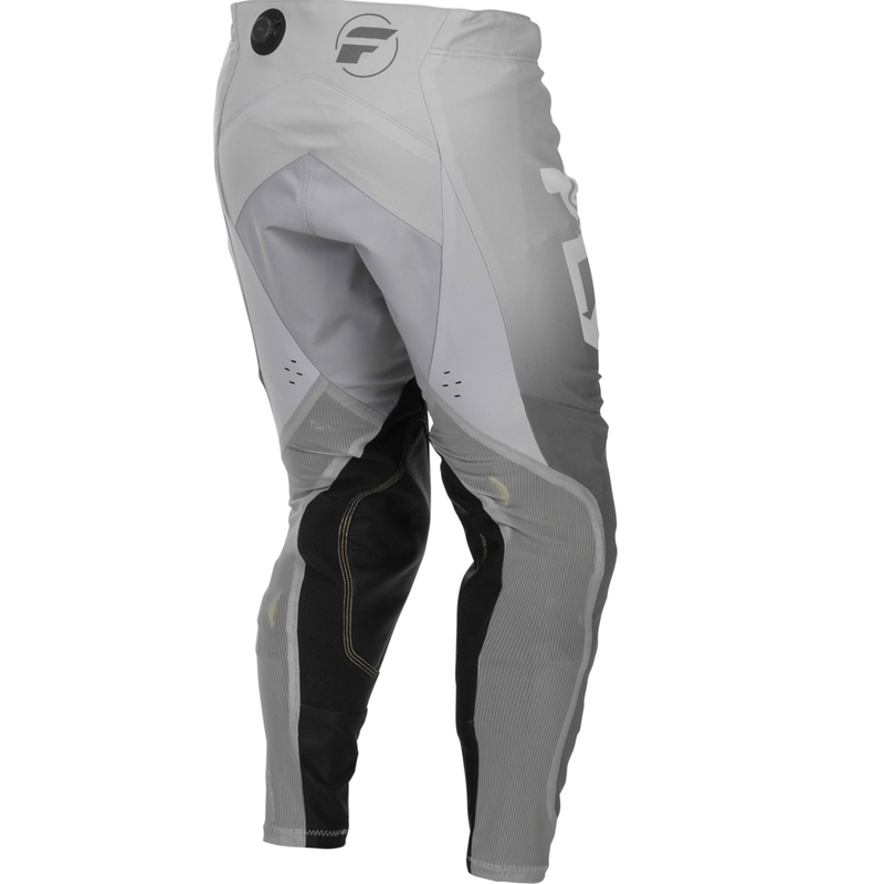 Мотокрос панталони FLY Racing Evolution, бяло-сиви