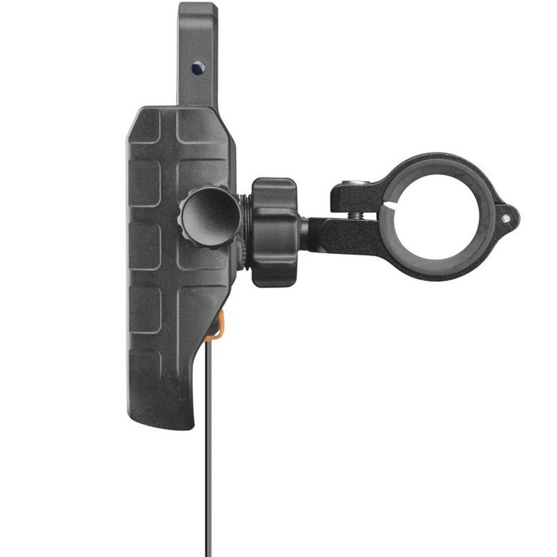 Поставка за телефон Interphone Crab с безжично зареждане и USB-C, черна