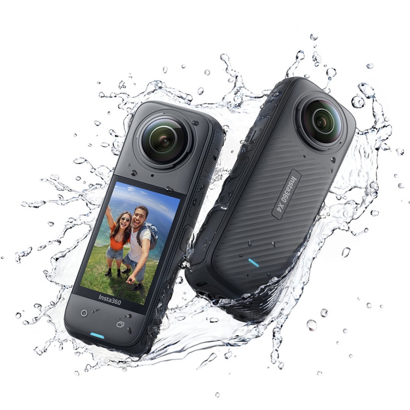 Insta360 X4 Комплект за мотоциклет Екшън камера, черна