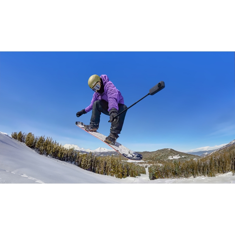 Insta360 X4 Комплект за мотоциклет Екшън камера, черна