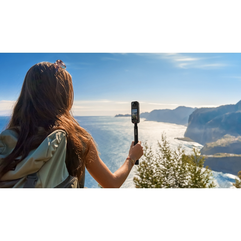 Insta360 X4 Комплект за мотоциклет Екшън камера, черна