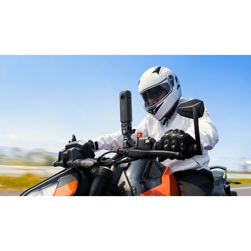 Insta360 X4 Комплект за мотоциклет Екшън камера, черна