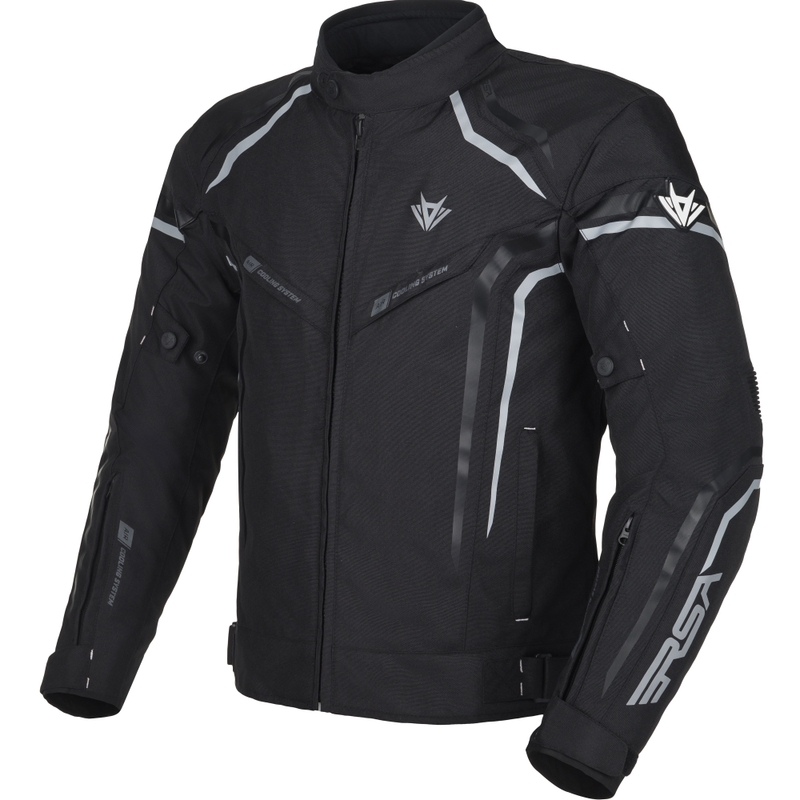 Мотоциклетна куртка RSA Compact 2 black-grey