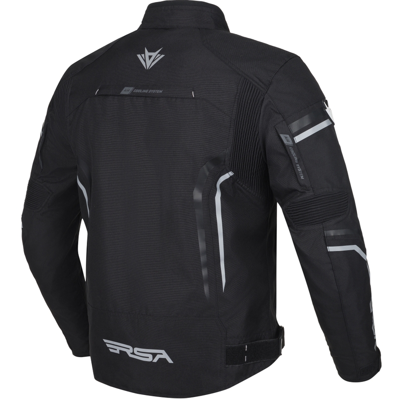 Мотоциклетна куртка RSA Compact 2 black-grey