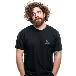 Функционална тениска nanosilver® I AM A CLASSIC черна