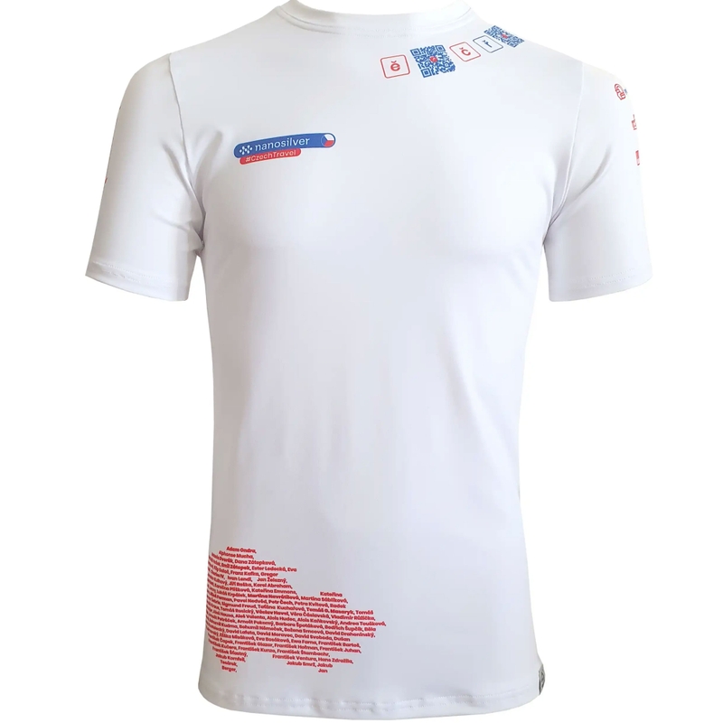 Функционална тениска nanosilver® HOME бяла