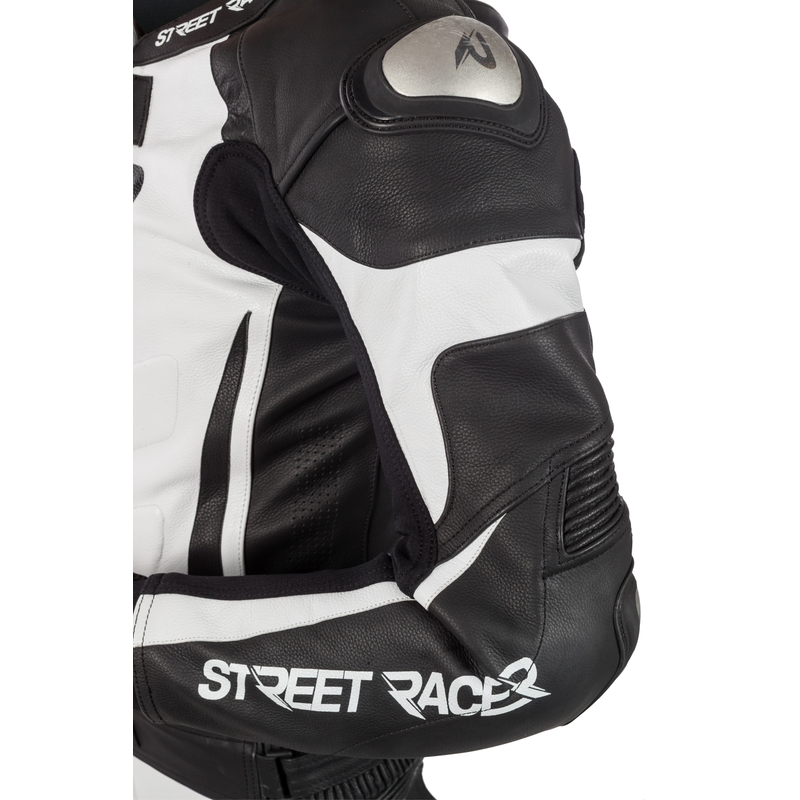 Мъжки черно-бял гащеризон Street Racer Fasttrack разпродажба