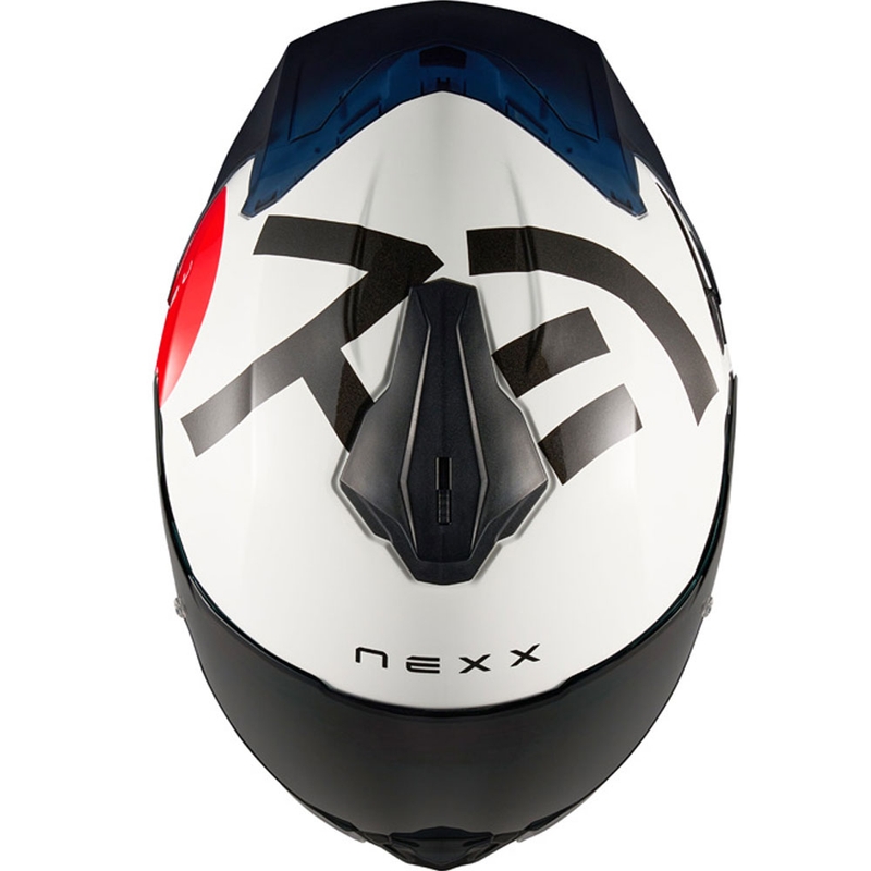 Мотоциклетна каска с пълно лице Nexx Y.100R Nippon, бяла