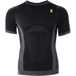 Мъжка функционална тениска Rilax Noah black - къс ръкав