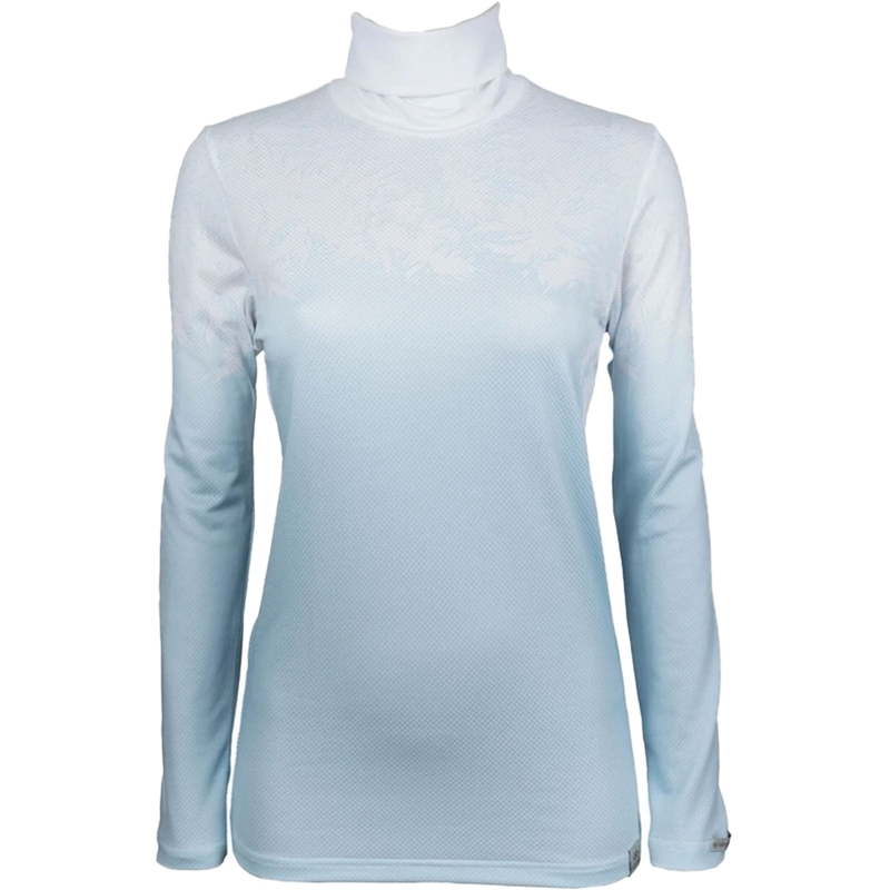Дамска термална тениска nanosilver® Frozen blue and white II