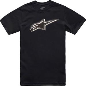 Тениска Alpinestars Ageless Shadow CSF черно-бяла