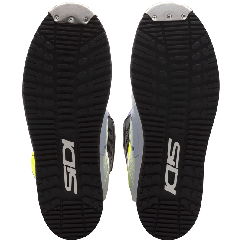 Мотоциклетни ботуши SiDi Crossair HD End BB002 лилаво-жълто-бели