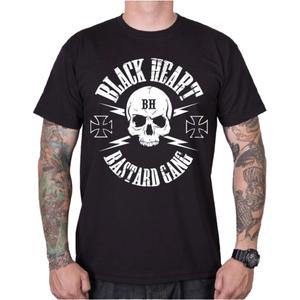Мъжка тениска Black Heart Bastard Skull black