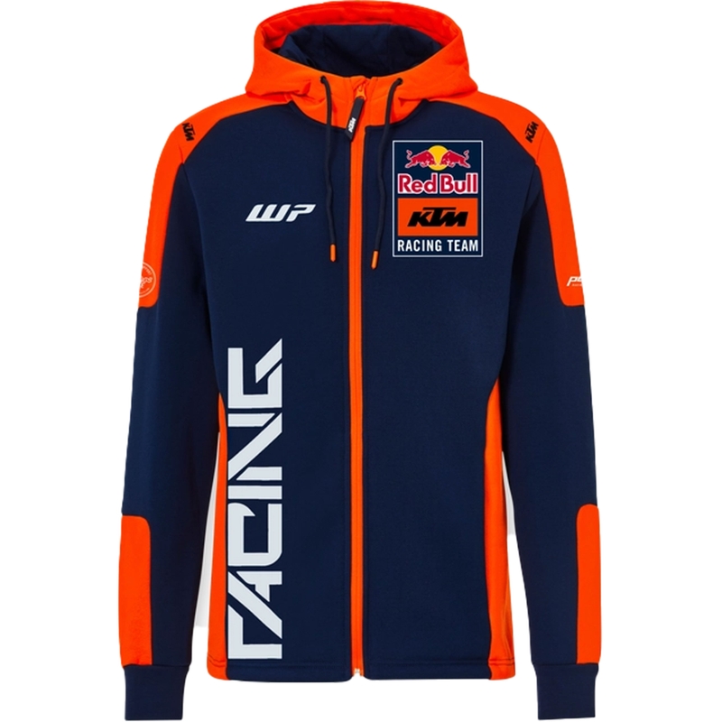 KTM Replica Team качулка синьо-оранжева