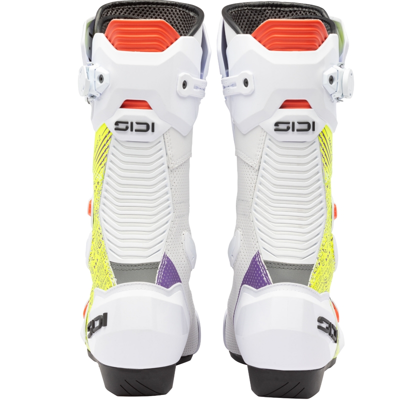 Мотоциклетни ботуши SiDi MAG 2 Air BTA001 бяло-жълти