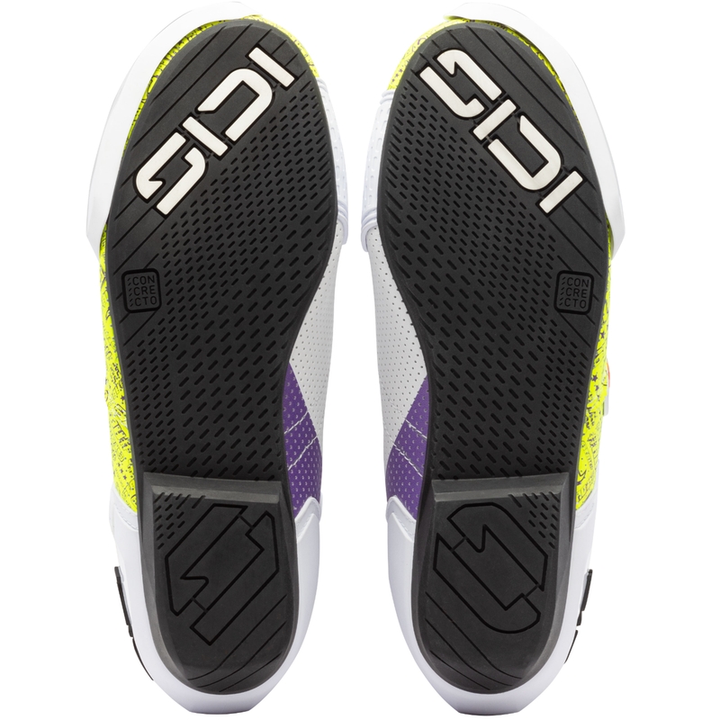 Мотоциклетни ботуши SiDi MAG 2 Air BTA001 бяло-жълти