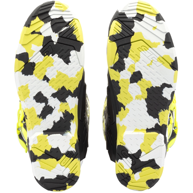 Мотоциклетни ботуши SiDi Crossair X RACR002 fluo жълто-черни