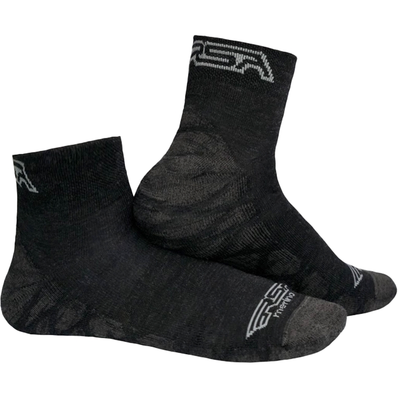 RSA Allride Merino ниски чорапи тъмно сиво