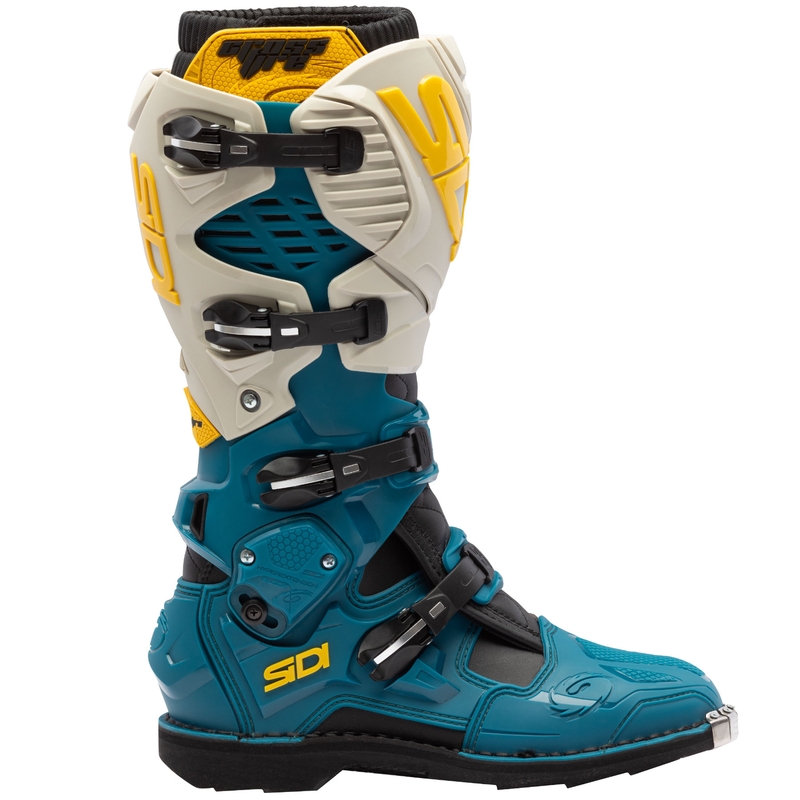 Мотоциклетни ботуши SiDi Crossfire 3, бежово-сини