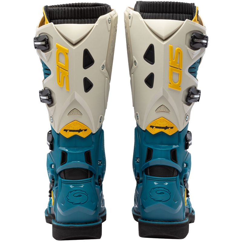Мотоциклетни ботуши SiDi Crossfire 3, бежово-сини